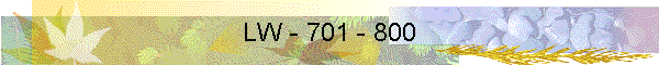 LW - 701 - 800